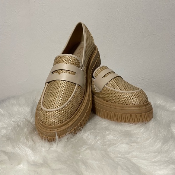 Schutz Viola Woven Loafers - WORN ONCE - Picture 2 of 4